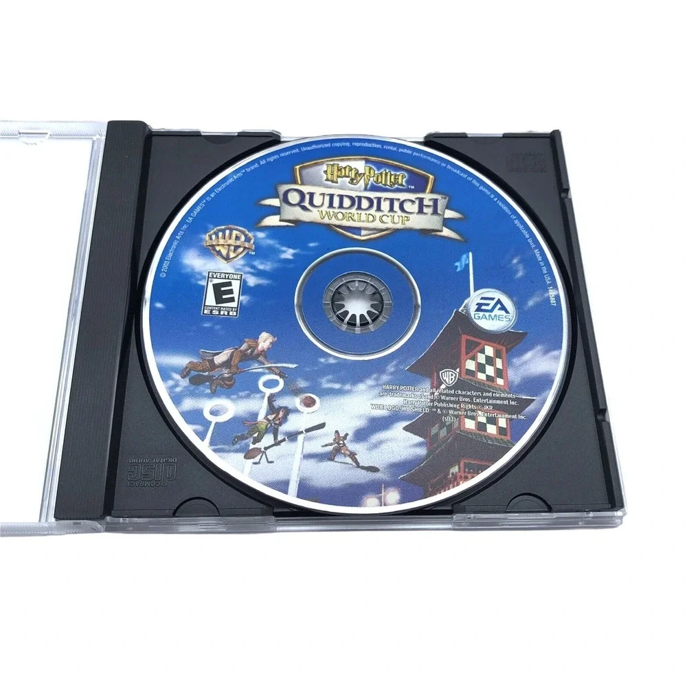 Harry‎ Potter QUIDDITCH World Cup PC CD-ROM EA Games Complete with Instructions